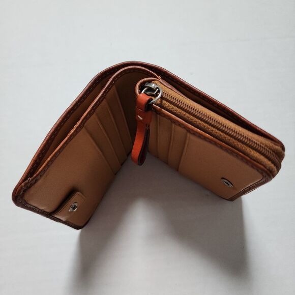 Coach C Signature Multi-Colored Rainbow Wallet - Picture 9 of 10
